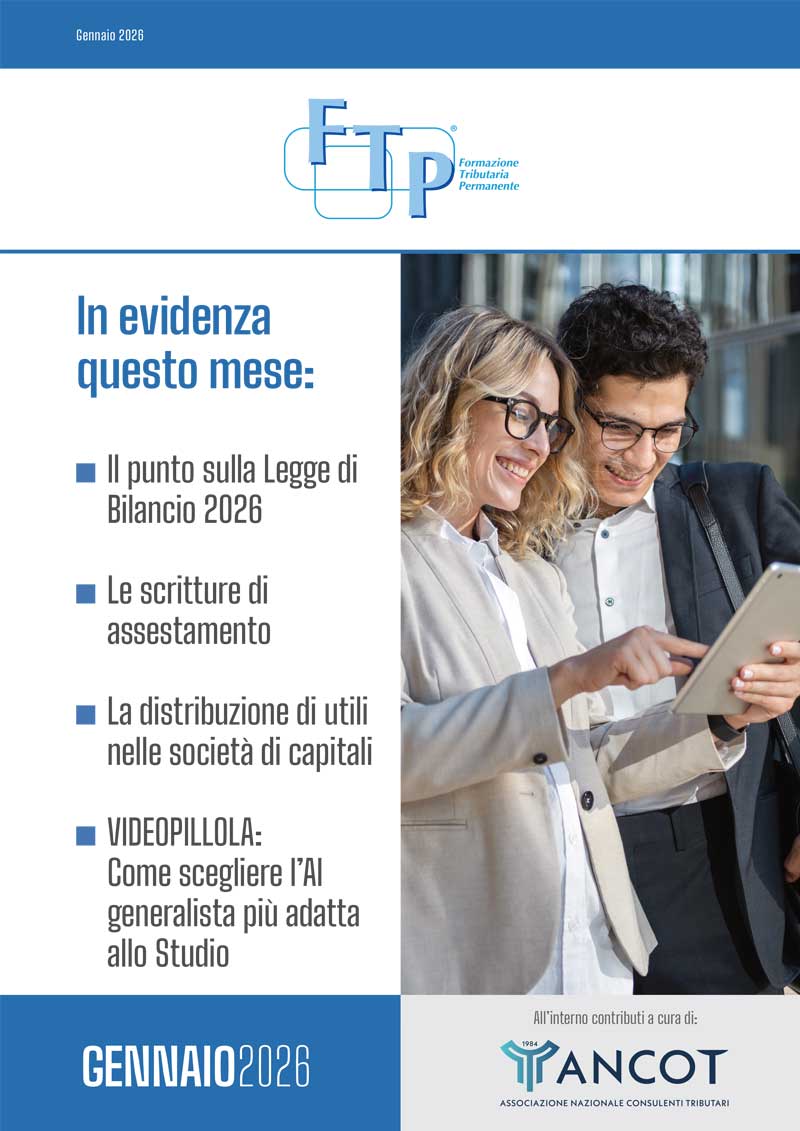 Periodico FTP: Gennaio 2026